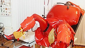 Hottest homemade Brunette, Latex sex movie
