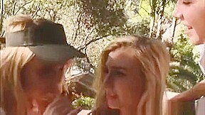 Hottie Campers Gets To Lick Each Others Pussy In Their Cabin