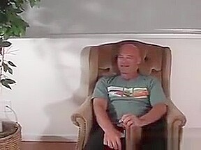 Husband Made To Ride Fat Dildo