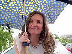 I Fuck A Milf On A Parking Lot And She Swallows My Cum
