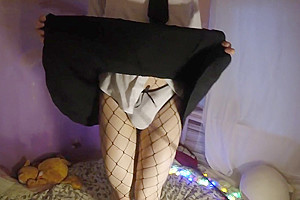 I Fuck My Sissy Of Femboy In The Ass And She Cums On Herself