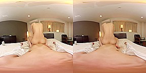 I Had a Party with My Female Coworker - Busty OL Riding Your Cock POV VR