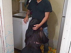 I Wait In A Short Skirt For My Husband But His Step brother Arrives And Ends Up Fucking Me Really