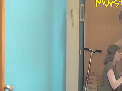 I Watch From The Bathroom As My Husband Fucks The Courier