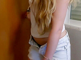 IT MAKES ME VERY HOT TO SEE MY BOYFRIEND WITH MY Step sister FUCKING IN THE BATHROOM