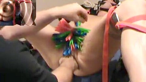 Iliff and ab play with clothing pins and fisting