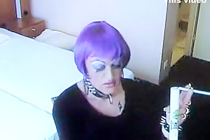 Incredible homemade shemale scene with Lingerie, Stockings scenes