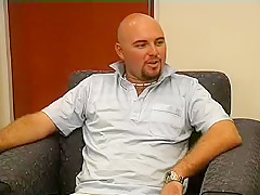 Incredible male in amazing handjob homosexual sex scene
