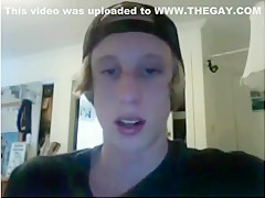 Incredible male in fabulous blonde, webcam homo sex scene