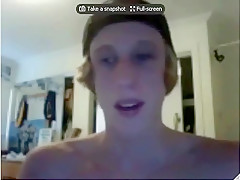 Incredible male in fabulous blonde, webcam homo sex scene