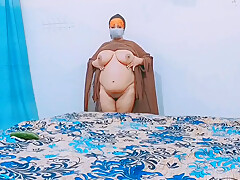 Indian Big Tits Muslim Girl Mastrubation With Big Cucumber