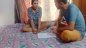 Indian Home Tutor Fucking Sexy teen 18+ student 18+ At Home, Enjoy With Clear Audio 21 Min