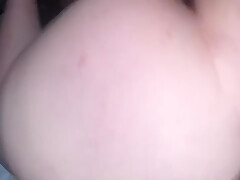 Interracial Couple Takes It Up The Ass And Pussy (peanut Butter And Warning) - White Bbw