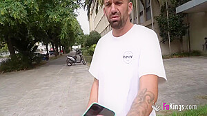 Introduces Us To His Sexy College Hookup - Eva Fay, Potro Bilbao And Potro De Bilbao