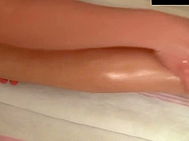 Jacquilne Anare in a hot sensual lesbian massage