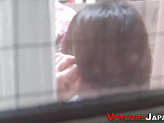 Japanese Babe Watched Gobbling And Riding