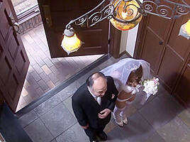 Japanese Bride Mirei Oomori Gets Gangbanged on Her Wedding Day