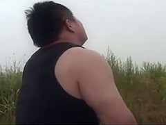 Japanese Hunk Outdoors Anal