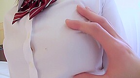 Japanese Riko Masaki skips class to make love