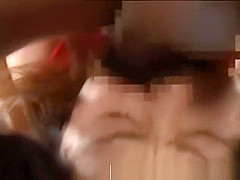 Japanese babe gets tied up and fucked in the mouth and gets bukka