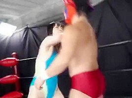 Japanese mixed wrestling ryona