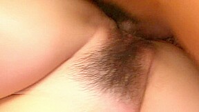 Japanese slut gangbanged and creampied by Asian threesomes