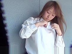Japanese teen 18+ rides cock