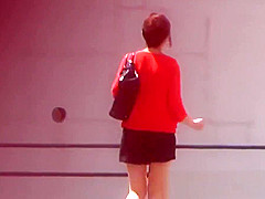 Japanese women expose pussies while peeing in public
