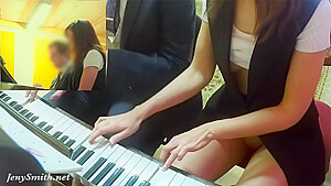 Jeny Smith In Piano Lesson