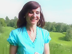 Jeny Smith sun bath naked in public