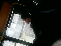 Jerking in bus (one of many tries) no cum