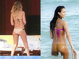Jessica Alba - ULTIMATE ASS CUMPILATION (2017)