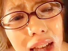 Jizzed On Woman Japanese Cumslut