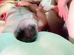 Jocks with monster dicks love to masturbate together in bed