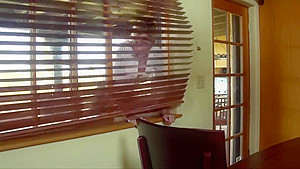 Jodi West Stuck In A Window