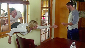 Jodi West Stuck In A Window