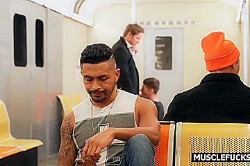 Joey Mills In Jax Fills The Ass Of Twink On The Subway