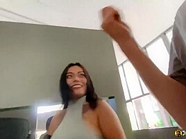 JohnTronX- Chunky Asian MILF Fucks Horny White Tourist