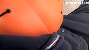 Katie Kush Her Stepbrother Big Piece of Candy In Her Mouth