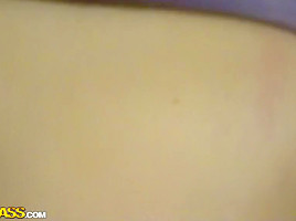 Krystinka in amateur sex video shows a gal giving a hot blowjob