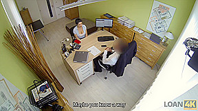 LOAN4K  Alex Black gives loan agent her juicy pussy for hard