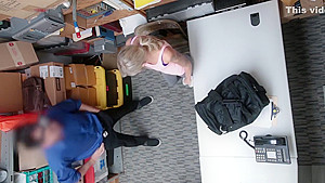 LP Officer let Emma Hix ride her pussy on the top of his cock