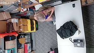 LP Officer let Emma Hix ride her pussy on the top of his cock