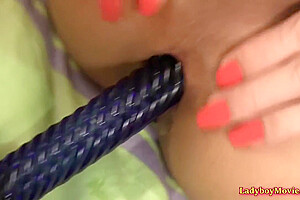 Ladyboy Om Pleases Pov Dick In Every Possible Way