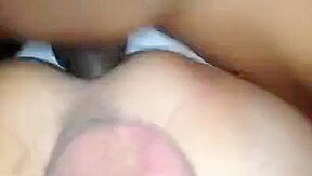 Ladyboy pounds white ass bareback