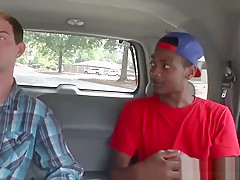 Landon Love Gets Introduced To Black Cock scene 2