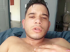 Latin Boy Avel Beating His Meat