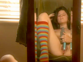 Legal Age teenager 18+ masturbation