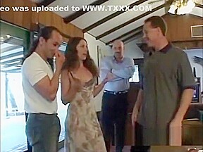 Lena Rides Four Wild Dicks