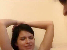 Lesbian lap dance for my girlfriend
